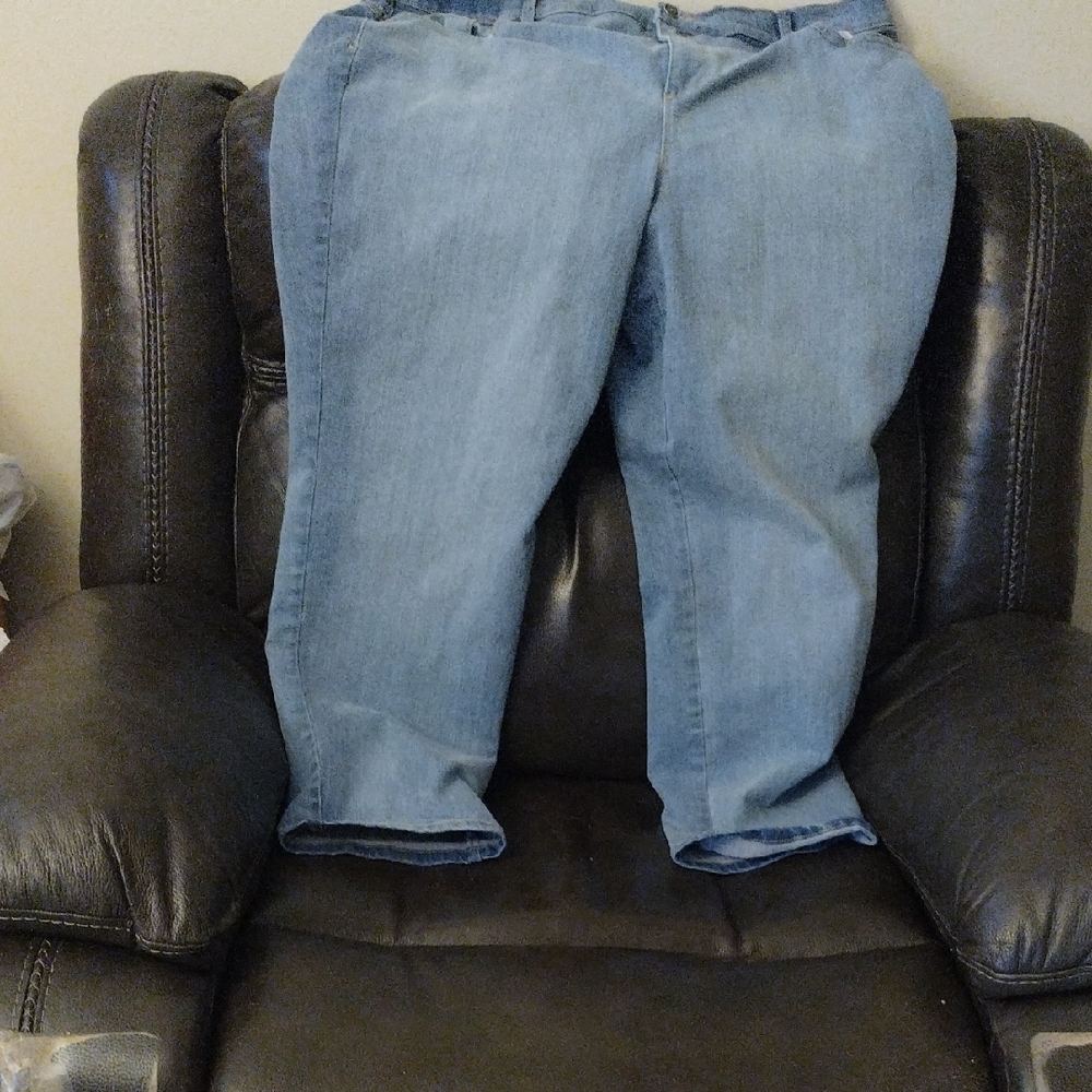Gloria Vanderbilt Blue Straight Leg Jeans Classic Denim